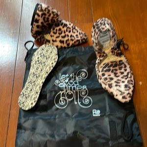 Leopard Print Flats size 9.5-10